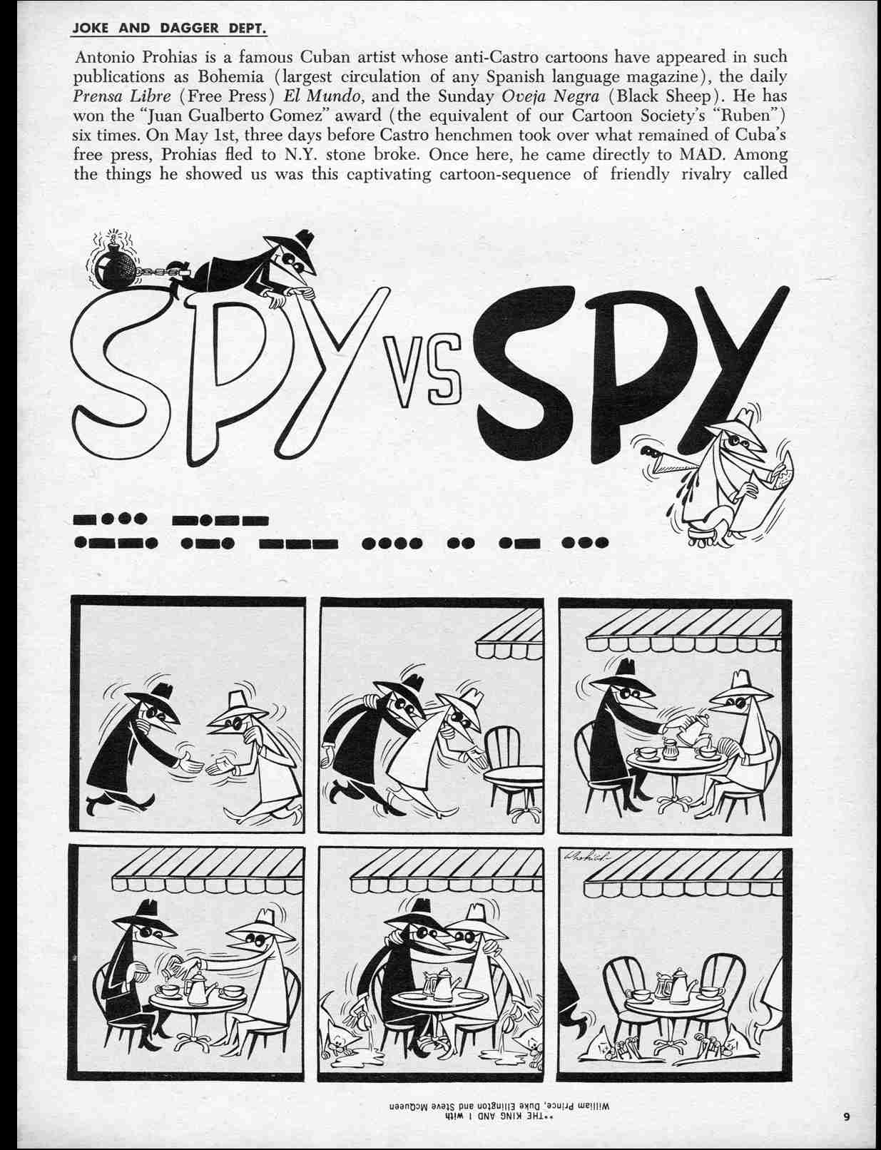 Spy vs Spy 1961-1965