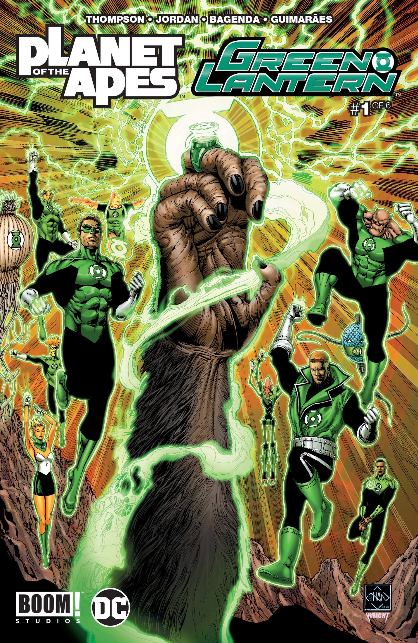 Green Lantern: Planet of the Apes (1)